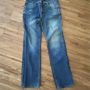 Calvin Klein, Boot cut jeans, size 10, embroidered back pockets